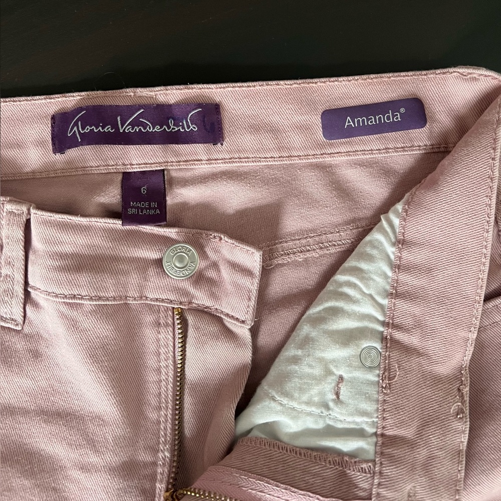 Gloria Vanderbilt Pink Amanda Jeans | Size: 6